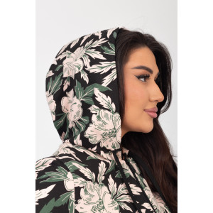 Костюм двойка женский "Дорис" ФК-17 футер с лайкрой (р-ры: 48-60) олива