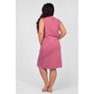 Сорочка женская ВИ-50 "Рафаэлла" вискоза (р-ры: 48-58) брусника