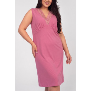 Сорочка женская ВИ-50 "Рафаэлла" вискоза (р-ры: 48-58) брусника