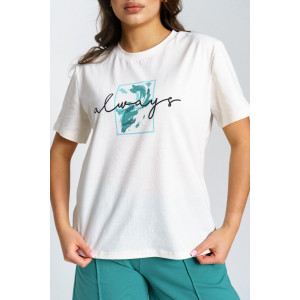 Костюм двойка женский "Агнес" кулирка-футер (р-ры: 46-56) шалфей