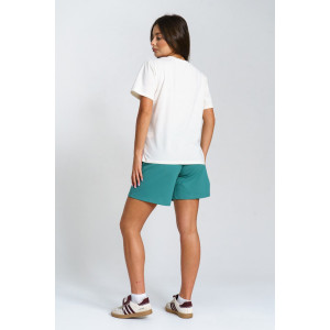 Костюм двойка женский "Агнес" кулирка-футер (р-ры: 46-56) шалфей