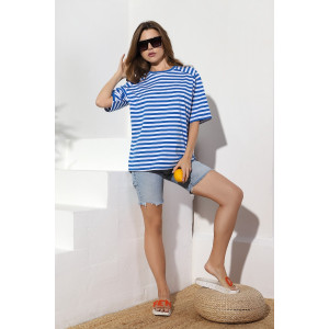 Футболка женская "Клипер-2" кулирка (последний размер) голубой 50,54