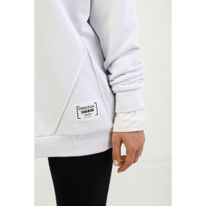 Джемпер женский "Паллада" футер 3-х нитка петля (последний размер) белый 54