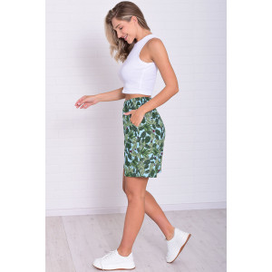 Шорты женские 8067г кулирка (р-ры: 46-54) кактус