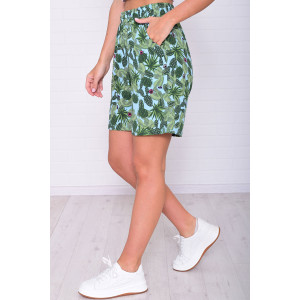 Шорты женские 8067г кулирка (р-ры: 46-54) кактус