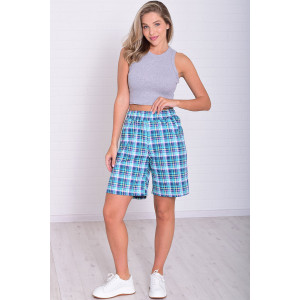 Шорты женские 8067и кулирка (р-ры: 46-54) ментол