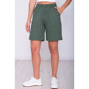 Шорты женские 8067л кулирка (р-ры: 46-60) хаки