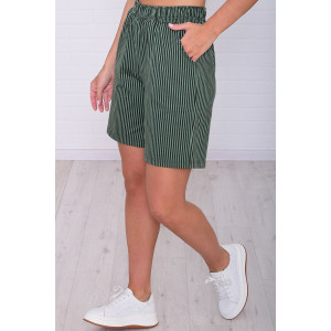 Шорты женские 8067л кулирка (р-ры: 46-60) хаки