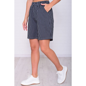 Шорты женские 8067м кулирка (р-ры: 46-60) графит