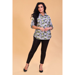 Туника женская №36531 кулирка (р-ры: 48-62) серый