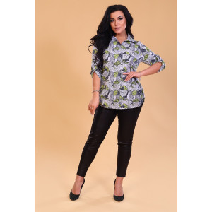 Туника женская №36531 кулирка (р-ры: 48-62) серый