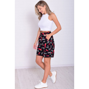 Шорты женские 8067ш кулирка (р-ры: 46-54) перчик