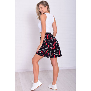 Шорты женские 8067ш кулирка (р-ры: 46-54) перчик