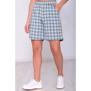 Шорты женские 8067щ кулирка (р-ры: 46-54) шалфей