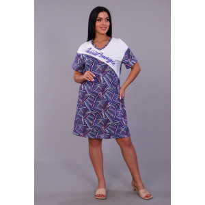 Туника женская №57017 кулирка (р-ры: 46-54) серый