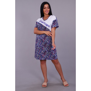 Туника женская №57017 кулирка (р-ры: 46-54) серый