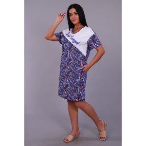 Туника женская №57017 кулирка (р-ры: 46-54) серый