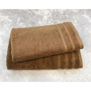 Полотенце махровое "STRIPE" бежевый