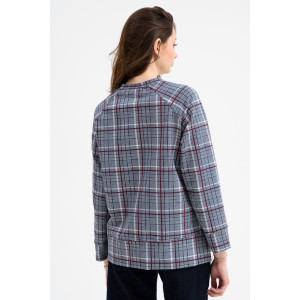 Свитшот женский С-0032 футер 2-х нитка с лайкрой (последний размер) серый 54,56,58