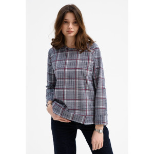 Свитшот женский С-0032 футер 2-х нитка с лайкрой (последний размер) серый 54,56,58