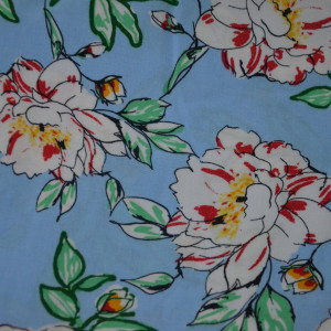 Сарафан женский 0930-16 штапель (последний размер) голубой 58