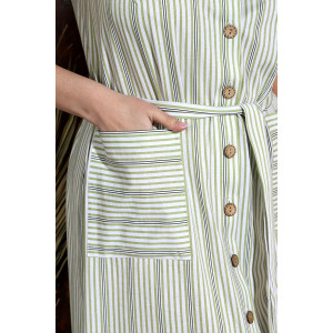 Сарафан женский "Персеида-2" кулирка (последний размер) зеленый 52