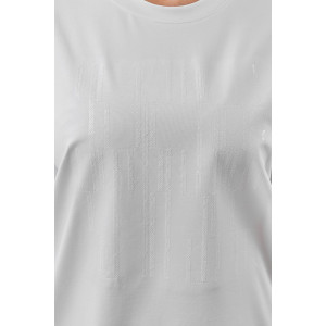 Футболка женская "Майна-1" кулирка с лайкрой (последний размер) белый 62