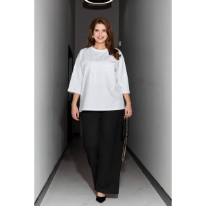 Футболка женская "Майна-1" кулирка с лайкрой (последний размер) белый 62