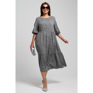 Платье женское "Авантаж" плательная ткань (последний размер) серый 56,60,62
