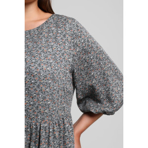 Платье женское "Авантаж" плательная ткань (последний размер) серый 56,60,62