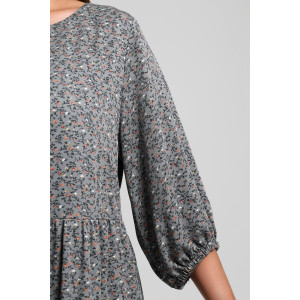 Платье женское "Авантаж" плательная ткань (последний размер) серый 56,60,62