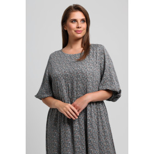 Платье женское "Авантаж" плательная ткань (последний размер) серый 56,60,62