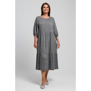 Платье женское "Авантаж" плательная ткань (последний размер) серый 56,60,62