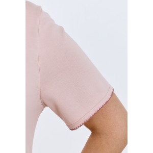 Пижама женская "Айрис-2" кулирка (последний размер) пудровый 52