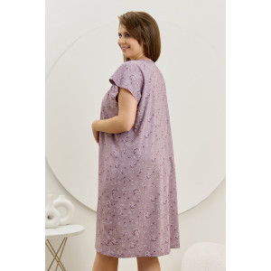 Сорочка женская "Эла" кулирка (последний размер) капучино 58