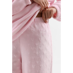 Костюм двойка женский "Ультиматум" велсофт (последний размер) розовый 46