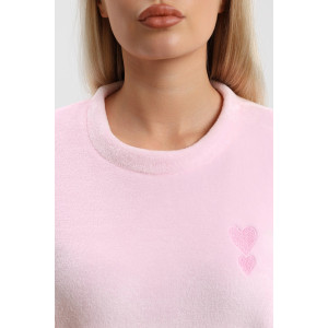 Костюм двойка женский "Ультиматум" велсофт (последний размер) розовый 46