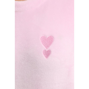 Костюм двойка женский "Ультиматум" велсофт (последний размер) розовый 46