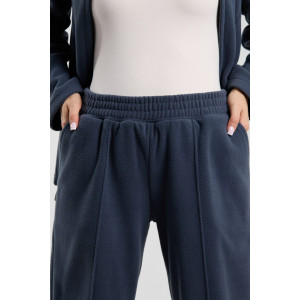 Костюм двойка женский "Аркан" флис (последний размер) графитовый 46