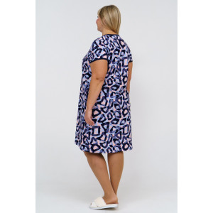 Халат женский "Камилла" кулирка (последний размер) розовый 56