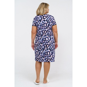 Халат женский "Камилла" кулирка (последний размер) розовый 56