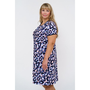 Халат женский "Камилла" кулирка (последний размер) розовый 56