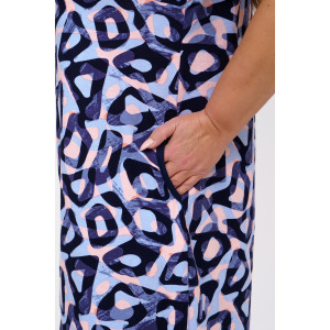 Халат женский "Камилла" кулирка (последний размер) розовый 56