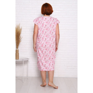 Сорочка женская "Фаина плюс" кулирка (последний размер) бабочки 70