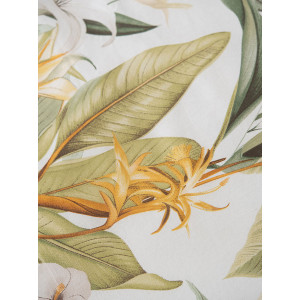 Постельное белье поплин "Оранжерея" (последний размер) 1.5-сп.