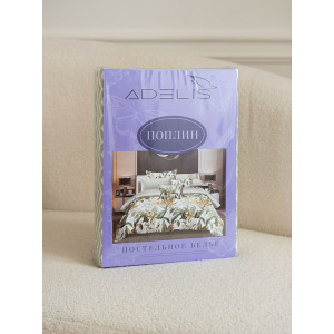 Постельное белье поплин "Оранжерея" (последний размер) 1.5-сп.