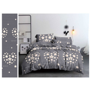 Постельное белье полисатин 3D "Салют" (последний размер) 1.5-сп.