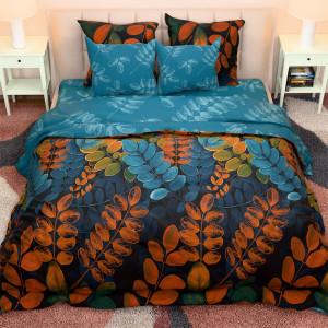 Постельное белье бязь "Осень" (последний размер) 1.5-сп.