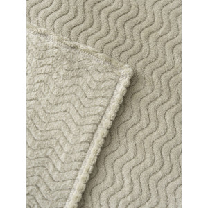 Плед велсофт "Океан" беж (последний размер) 180х200