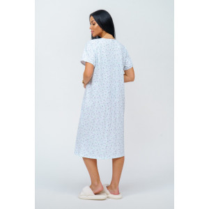 Сорочка женская "Ульяна" кулирка (последний размер) веточки 62